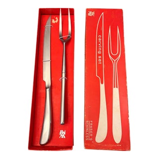 1960s Irving Harper for WMF Fraser's Carving Set - 2 PCS For Sale