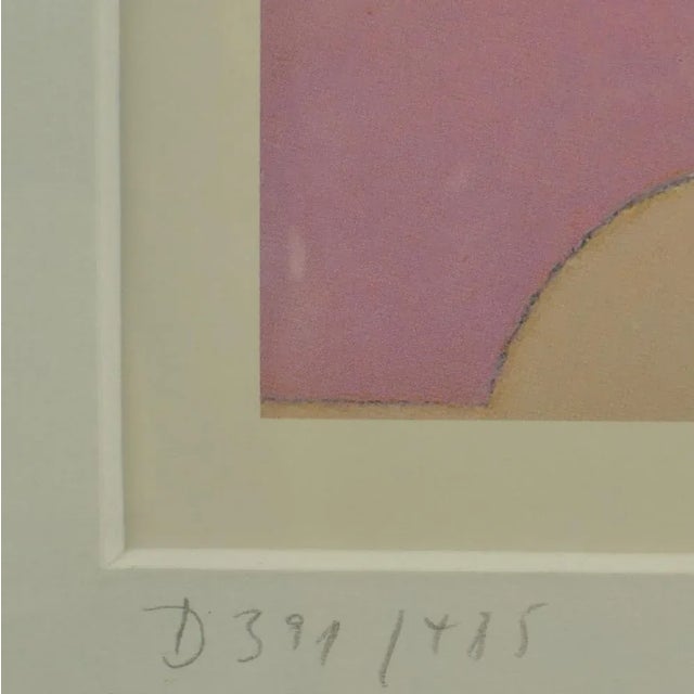 1990s Beate Selzer, Silhouette Faces, 1990s, Lithograph, Framed For Sale - Image 5 of 9