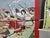 Japanese Late 19th Century Yoshisai Enichi Triptych the Burning of Honnoji Oda Nobunaga Meiji Warrior Woodblock For Sale - Image 3 of 10