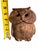 1960s 1960s Mid-Century Japanese Cast-Iron Owl Incense Burner/Oil Lamp With Removable Head For Sale - Image 5 of 5