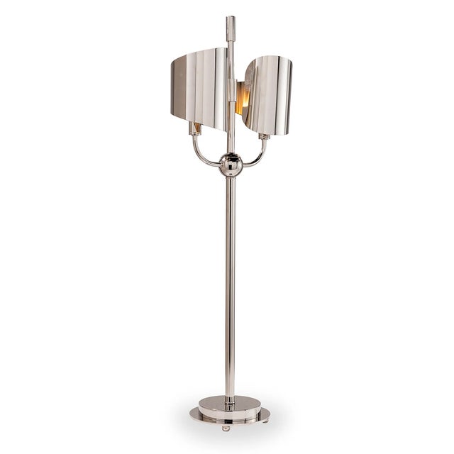 Port 68 Quinton Nickel Lamp For Sale - Image 4 of 8