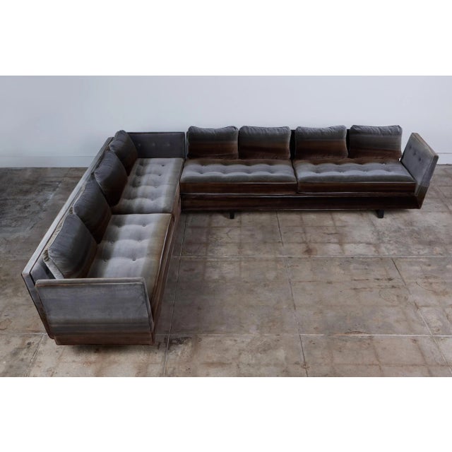 1960s Sectional Sofa by Edward Wormley for Dunbar For Sale - Image 5 of 13