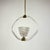 Rostrato Murano Glass Pendant Lamp attributed to Barovier Toso, Italy, 1940s For Sale - Image 6 of 12