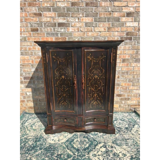 Hooker Furniture Seven Seas Collection Black Armoire Chairish