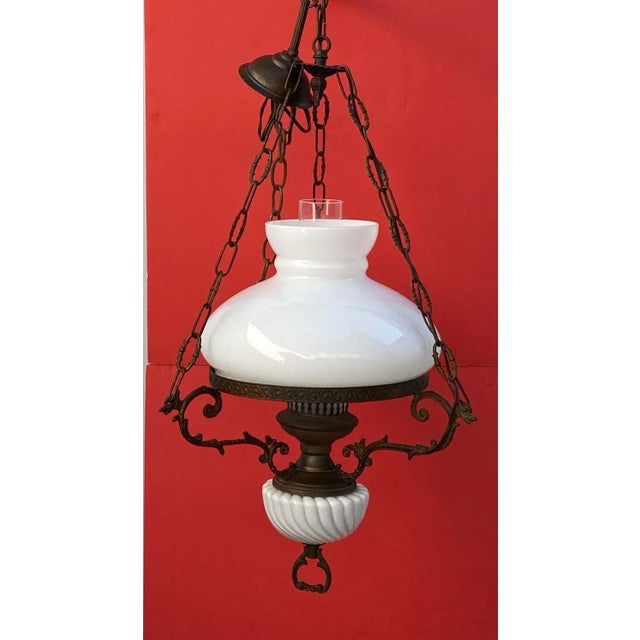Mid 19th Century Rare Antique Chandelier From Calvados Normandie (France). For Sale - Image 13 of 13