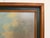 Blue Vintage Tall Ship Oil Painting on Canvas Signed Framed Clipper Marine Seascape For Sale - Image 8 of 13