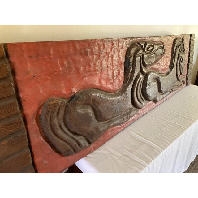 This piece is in great condition! Paint is super on it! The theme is horses. Great piece for any collector.