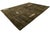 Contemporary Hand-Knotted Espresso Wool Rug With Minimalist Geometric Abstract For Sale - Image 12 of 12