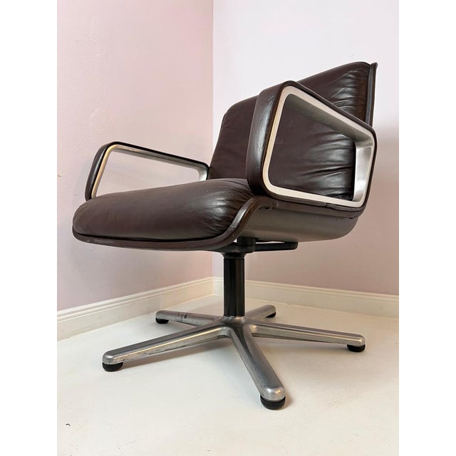 Brown Delta 2000 Office Chair from Wilkhahn For Sale - Image 8 of 11