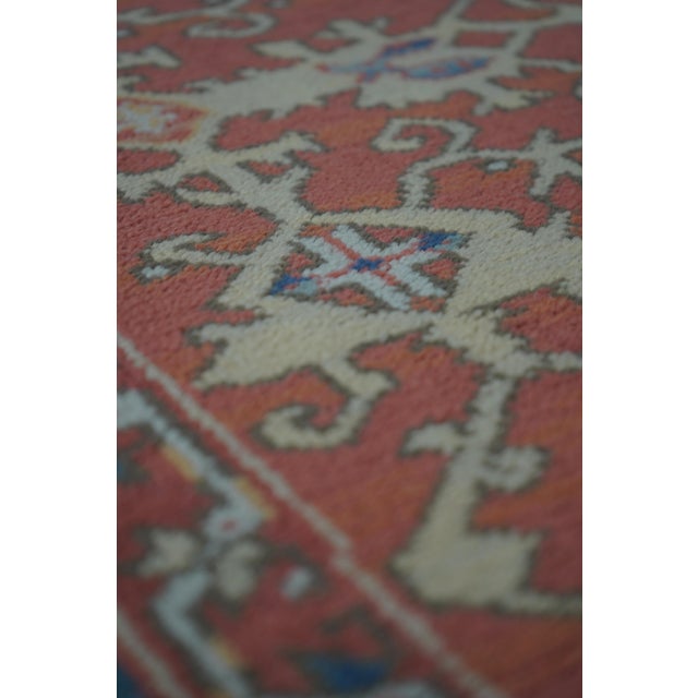 Red Karastan Colonial Williamsburg no.552 Approx. 4 X 6 Area Rug For Sale - Image 8 of 11