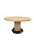 Brown Mid 20th Century MCM Burl Pedestal Table With Macassar Ebony Base by Henredon For Sale - Image 8 of 8