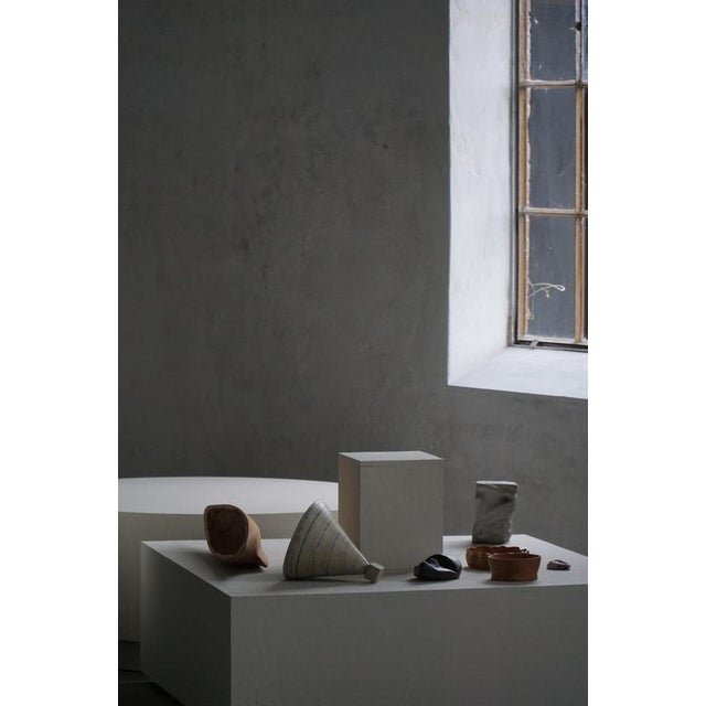 Ceramic Vintage Danish Decorative Stoneware Vase, 1960s For Sale - Image 7 of 10