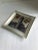 Hand-Made Leafed Art Glass Plate With Collage of Flat Iron Building, Ny Stamps and Post Mark. Perfect for use as a...