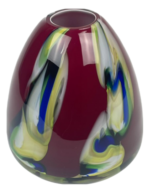 Vintage Vase from Made Murano Glass, 1980s