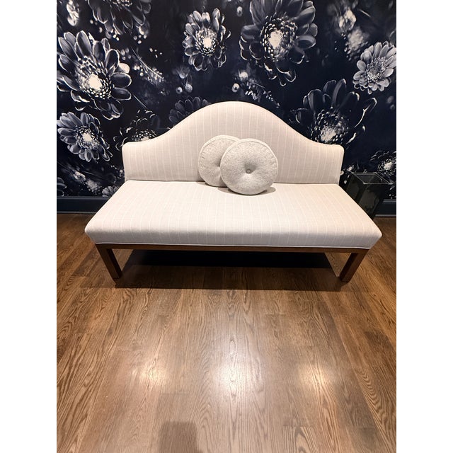 Wood Christian Liaigre Doge Bench For Sale - Image 7 of 10