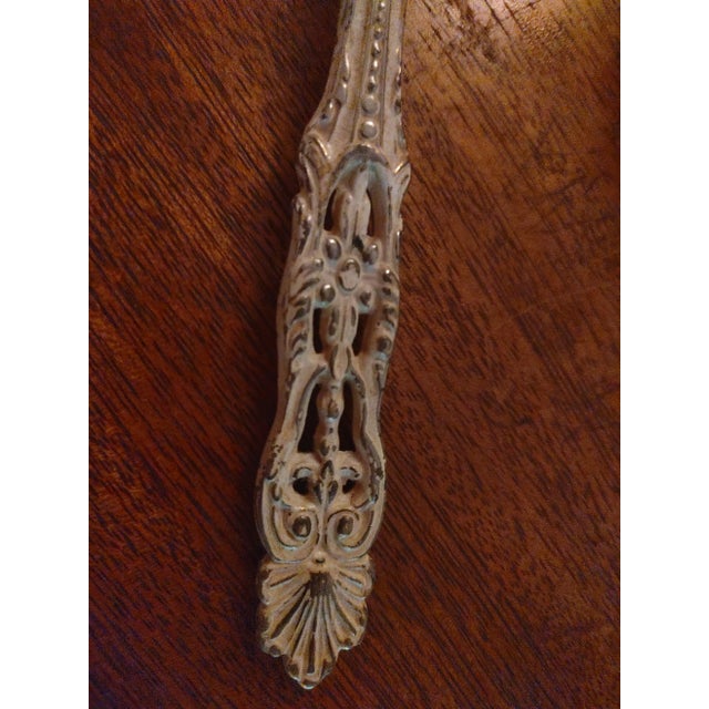 1930s Vanity Mirror, Brush and Comb Set of 3 For Sale In New York - Image 6 of 7