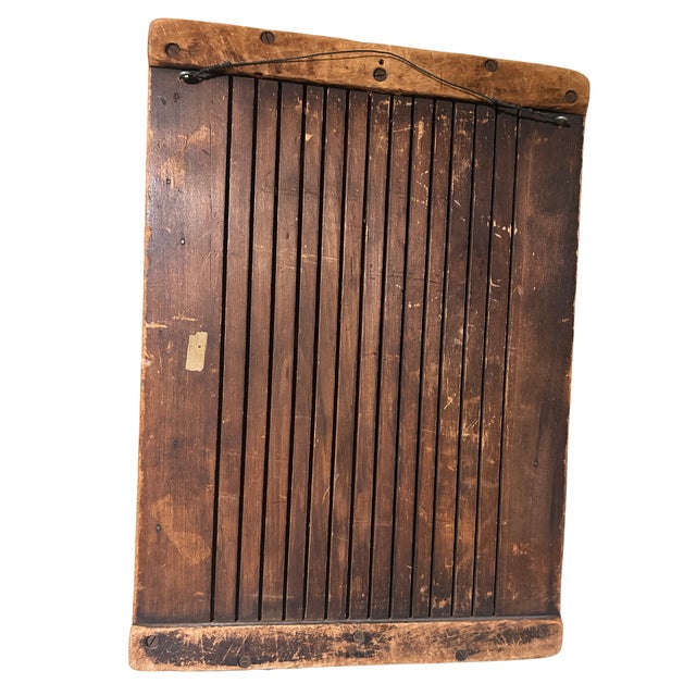 Wood 19th C Folk Art Child's Puzzle Board For Sale - Image 7 of 9