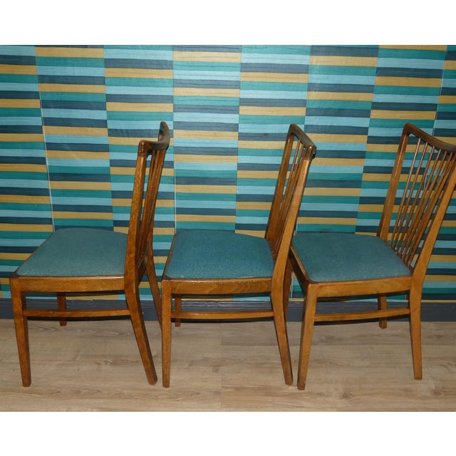 II/56 Spindle Chair Set of Armchairs and Dining Chairs from Musterring, 1956, Set of 5 For Sale - Image 18 of 18