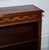 Vintage Edwardian Style Sheraton Dwarf Open Bookcase Adjustable Shelves, Set of 2 For Sale - Image 9 of 18
