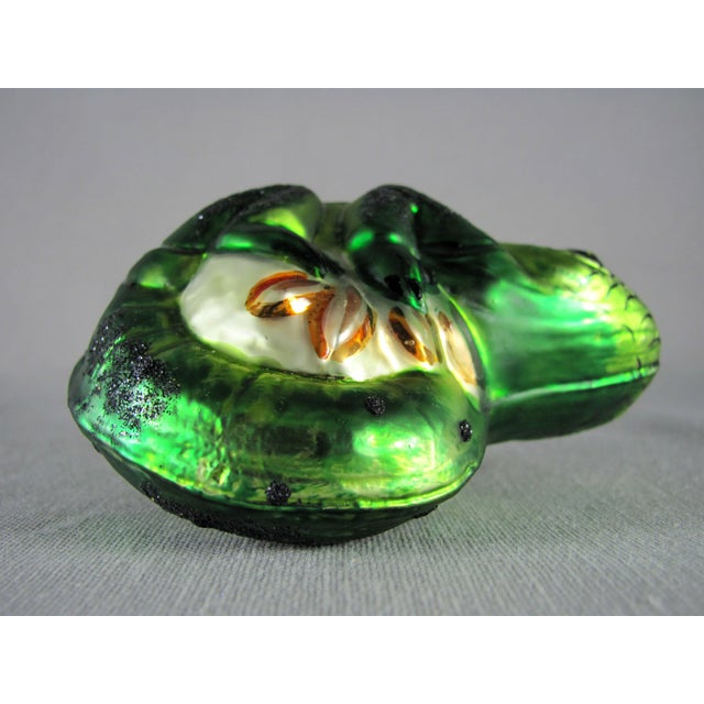 2000 - 2009 2002 Neiman Marcus Blown Glass Gecko Lizard Christmas Ornament For Sale - Image 5 of 6