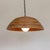 1960s Large Italian Rattan Dome Pendant Light For Sale - Image 10 of 13
