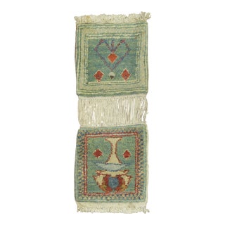 Green Persian Gabbeh Textile For Sale