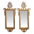 Pair of Antique 18th-Century Italian Neoclassical Giltwood Mirrors For Sale