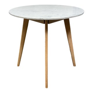Article Mara Carrara Marble Café Table For Sale