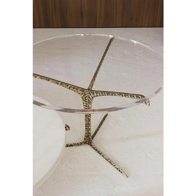 Not Yet Made - Made To Order Low Alentejo Estremoz Marble Coffee Table by Insidherland For Sale - Image 5 of 7