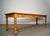 Contemporary 1970’s Long Solid Maple 8-Drawer Farm Table / Dining Table For Sale - Image 3 of 12
