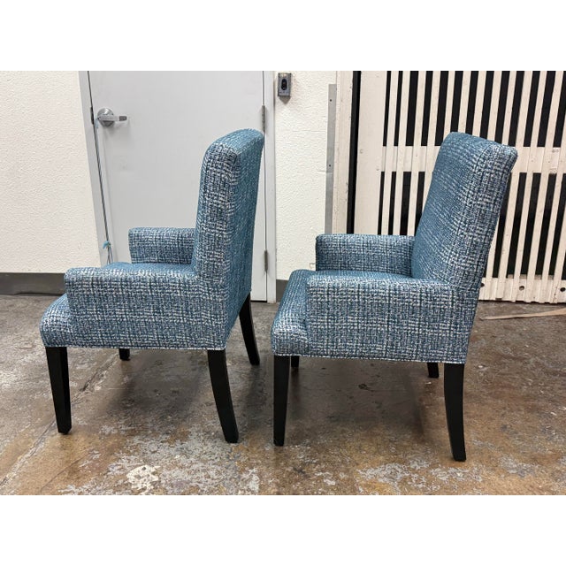 Vanguard Furniture Vanguard Furniture Brattle Road Arm Chairs, Pair For Sale - Image 4 of 12