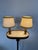 Adjustable 20th Century Louis XVI Mahogany Floor Lamp Table with Marble Top, France For Sale - Image 9 of 12