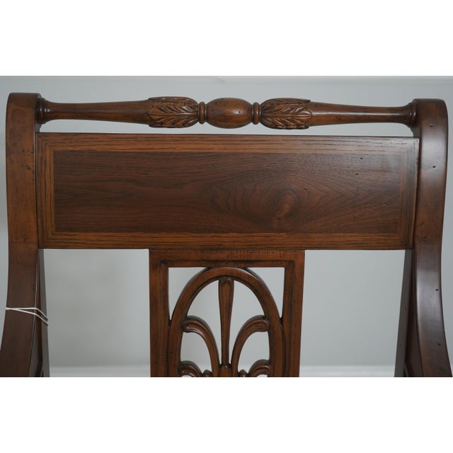 2020s Set of 10 Theodore Alexander Dining Room Armchairs For Sale - Image 5 of 18