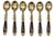 Mid-Century Modern Midcentury French Dessert Spoons, Set of 6 For Sale - Image 3 of 3