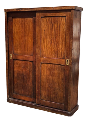 Edwardian Shop Cabinet with Pigeon Holes and Shelving