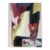Vintage Oil on Corkboard For Sale