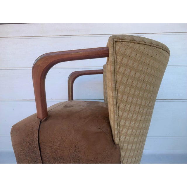Art Deco Modernist Armchair, 1930s-1950s For Sale - Image 13 of 18