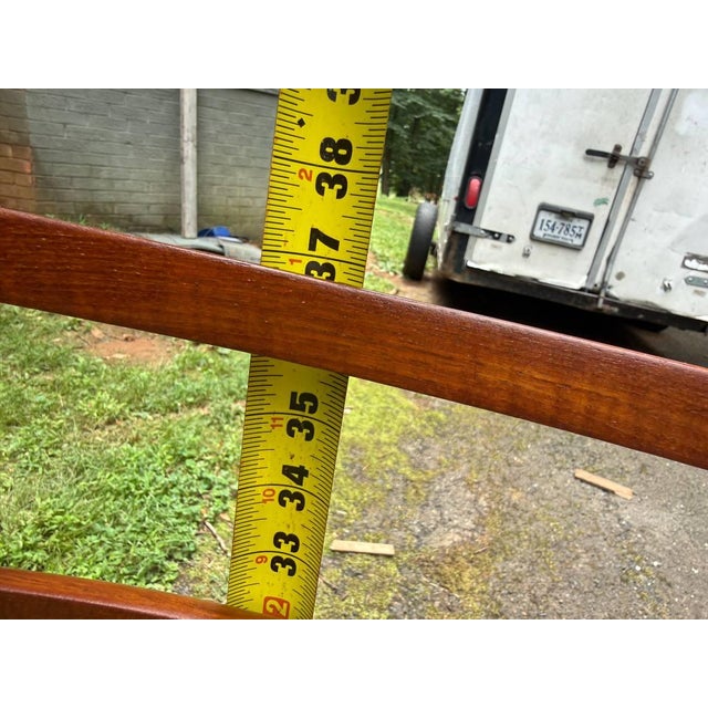 Mid 20th Century Set of j.l. Moller 4 High Ladder Back Teak Dining Chairs For Sale - Image 16 of 17
