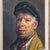 A fine oil on canvas self portrait by Robert Brackman (1898-1980), housed in a substantial carved wood frame. Brackman...