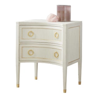 Modern History Swedish Reeded Nightstand For Sale