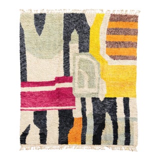 Larg Moroccan Berber Rug M'rirt Carpet For Sale