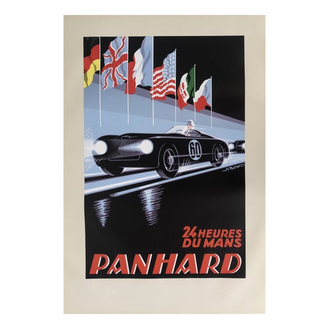Vintage Panhard Poster, 1985 For Sale