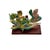 Sculpture Materials Late 20th Century Chinese Warrior on Phoenix Roof Tile Sculpture on Stand, Folk Art, 12.5"h For Sale - Image 7 of 9