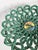 Ceramic Green Ceramic Fruit Basket, France, 1970 For Sale - Image 7 of 11