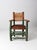 Farmhouse Vintage Mexican Hacienda Chair, Sofa and Loveseat Set For Sale - Image 3 of 15