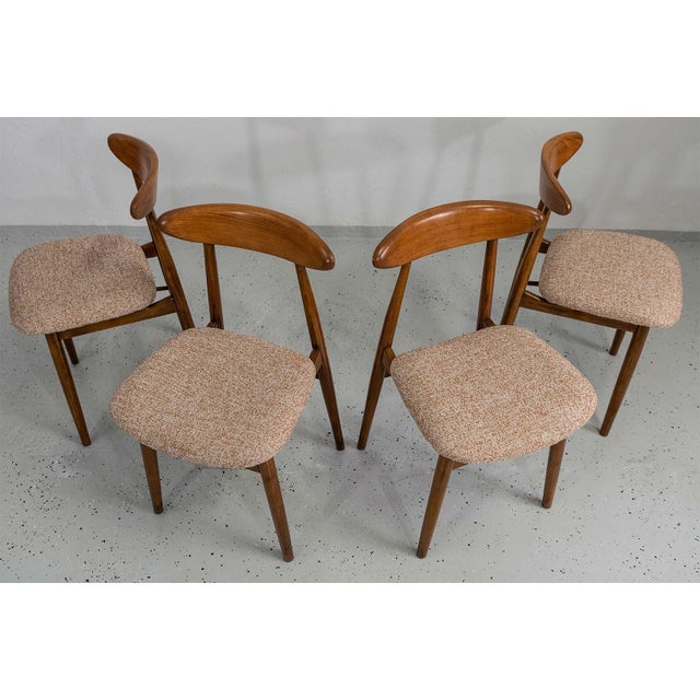Vintage Dining Chairs by ZFM, Poland, 1960s, Set of 4 For Sale - Image 14 of 18