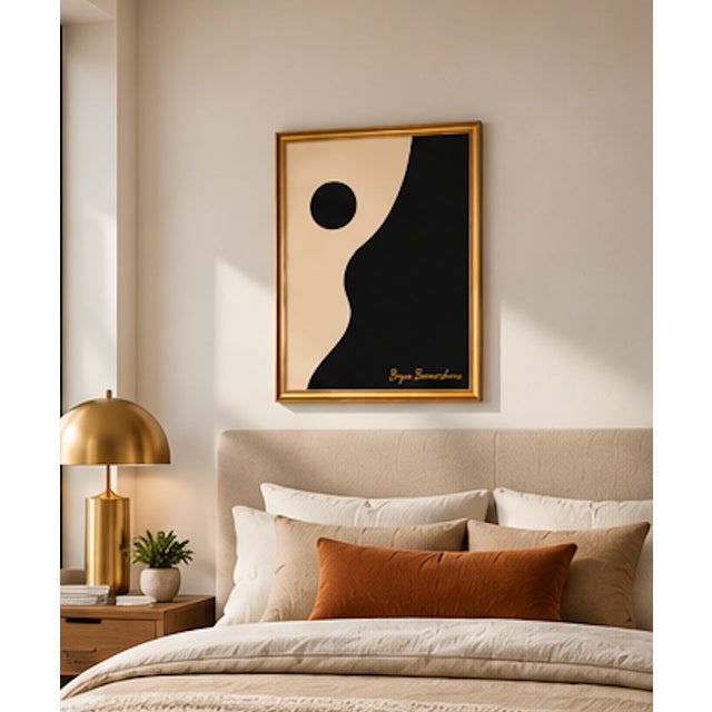 Paint Title Sun Rising, Framed Modern Painting by Bryan Boomershine For Sale - Image 7 of 8