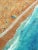 Beach From Above Ii - Coastal Waterscape Beach Scene Painting on Canvas - Original Artwork by Kathleen Keifer For Sale - Image 10 of 10