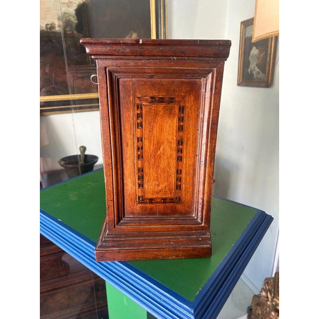 Wood Small and Carthusian Inlay Money Chest For Sale - Image 7 of 11
