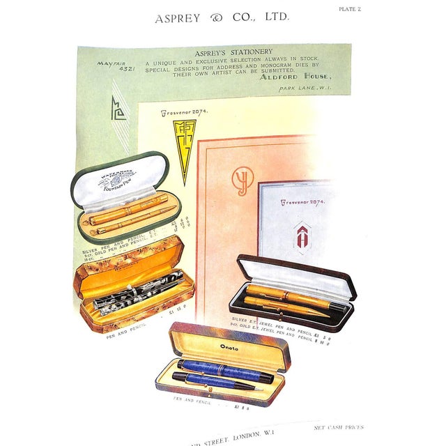 1930s Asprey and Co. Ltd. Trade Catalogue For Sale - Image 9 of 12